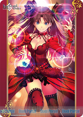 Fate/Grand Order』のラバーマット第3弾！遠坂 凛のイラストを使用した