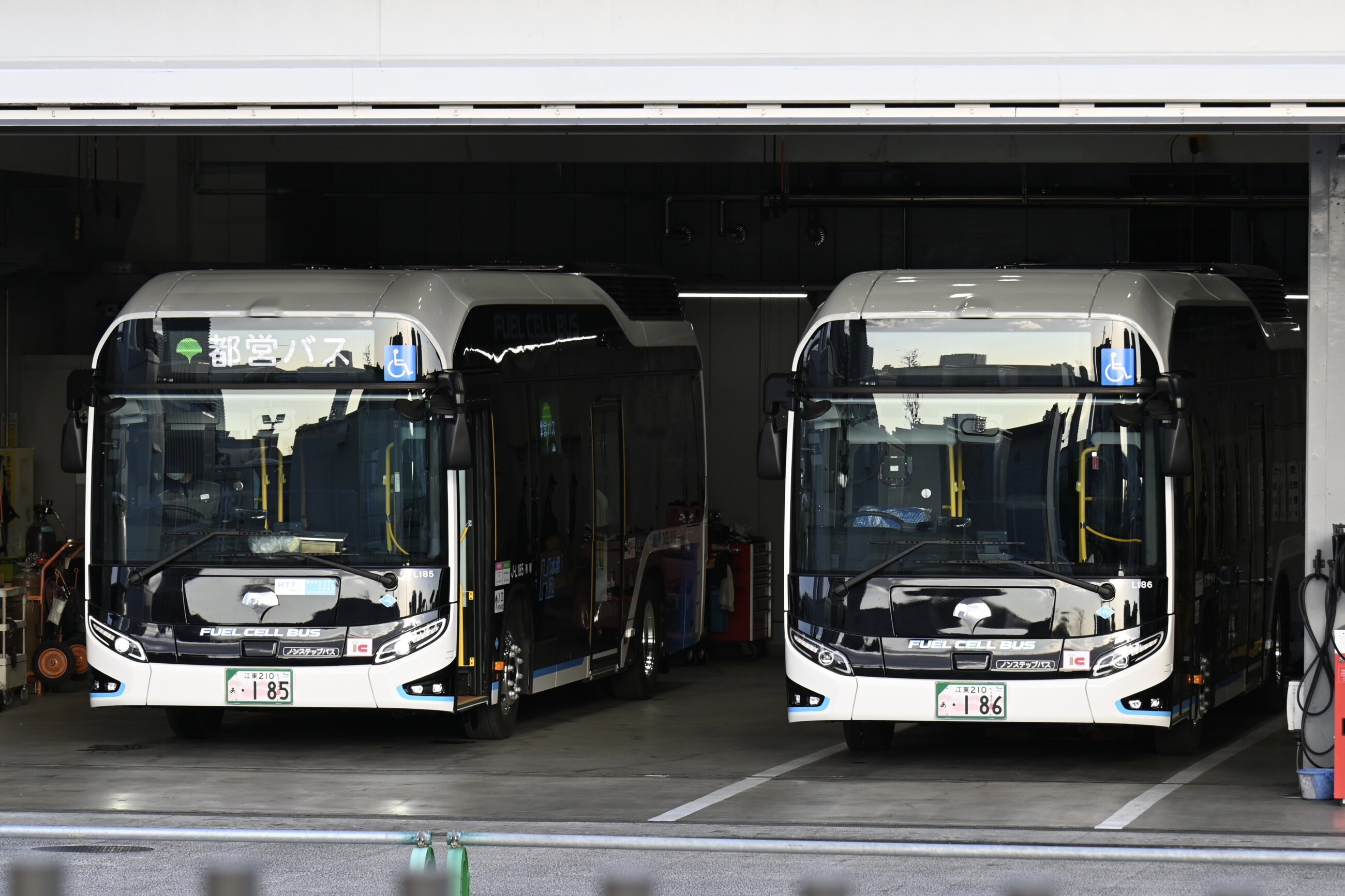 令和6年度(L代)の燃料電池が5台納車 | 都営バス資料館