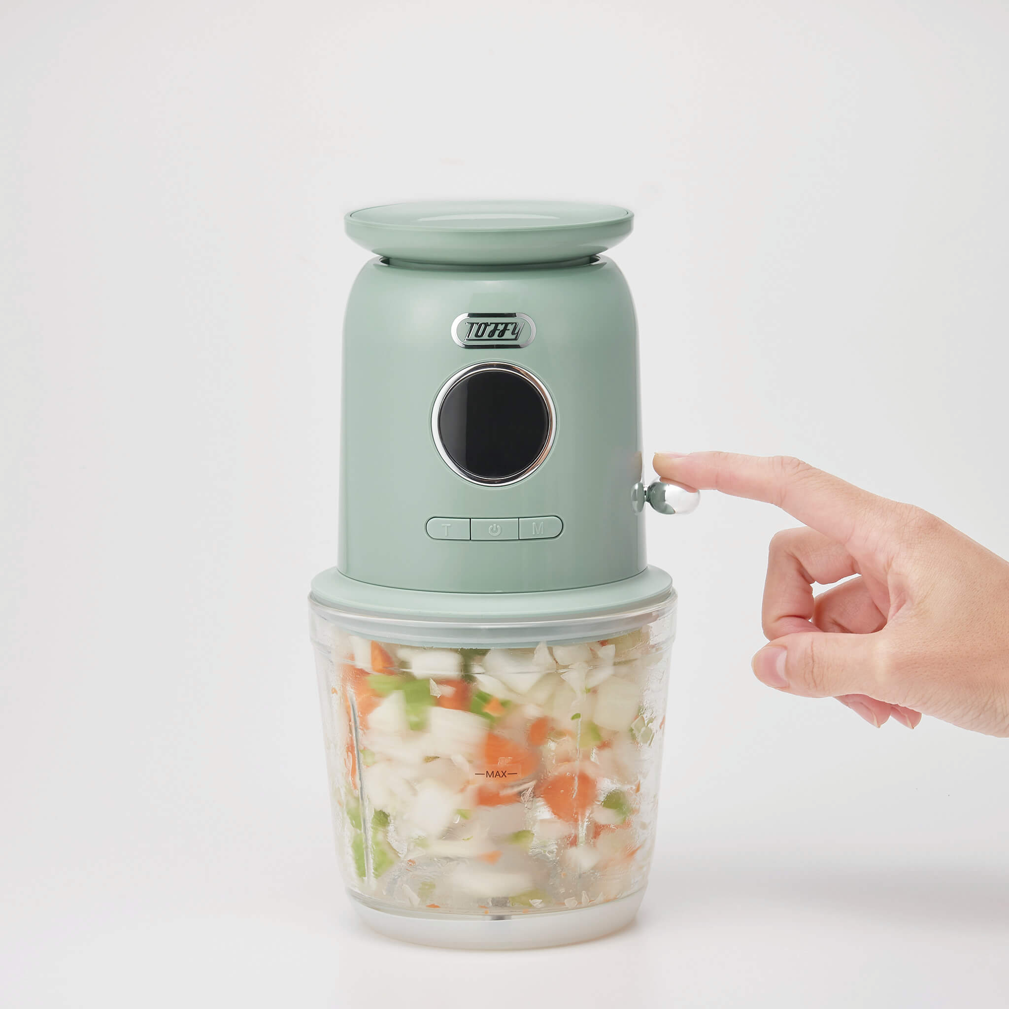 Toffy スケール付きマルチフードプロセッサー＜充電式＞ ｜ Toffy公式