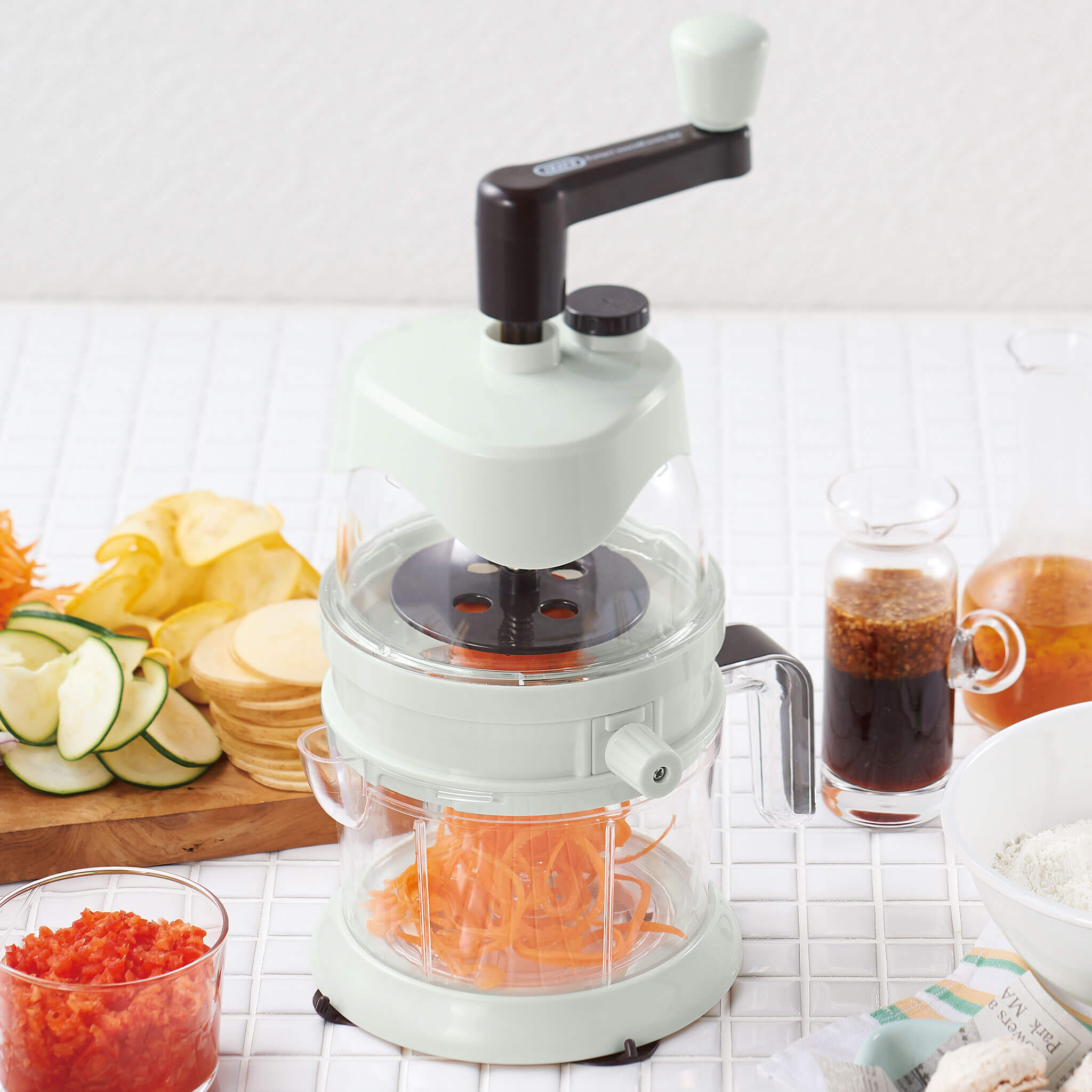 Toffy 3WAY ベジタブルクイックスライサー ｜ Toffy公式オンラインショップ