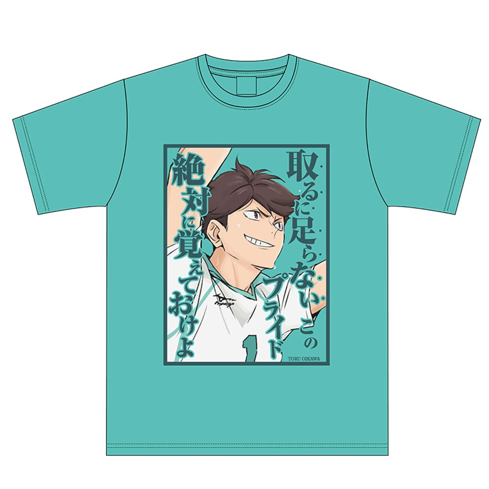 公式オンラインストアハイキュー!! セリフTシャツ 及川 徹 M(M): アパレル