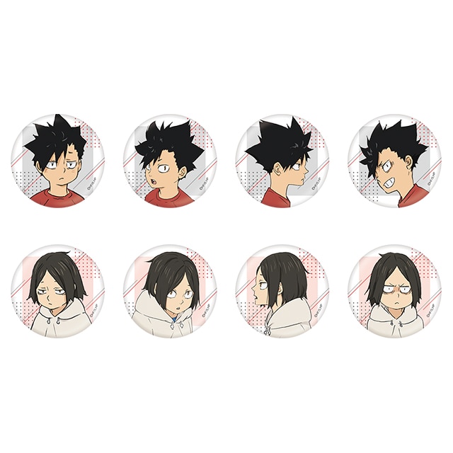 公式オンラインストアハイキュー!! トレーディング缶バッジ 孤爪・黒尾