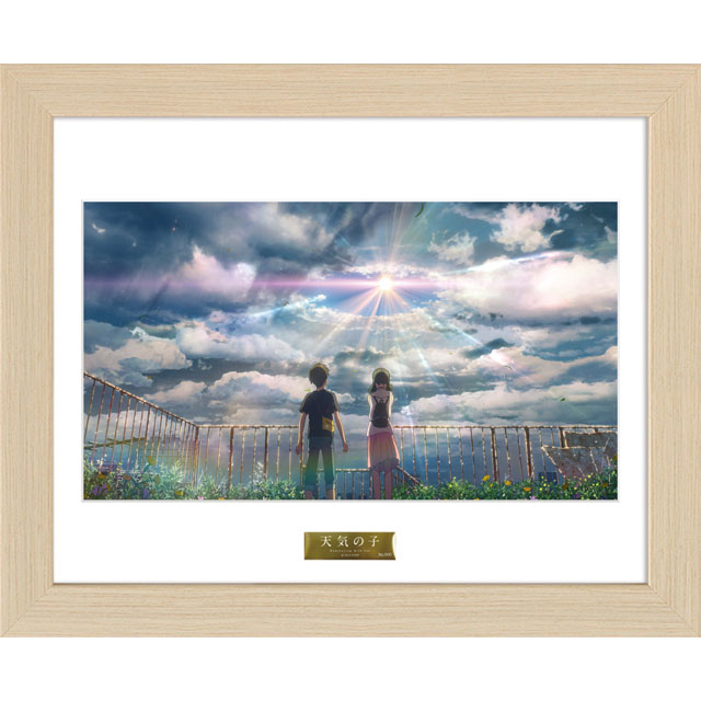 公式オンラインストア天気の子 A3キャラファイングラフ -描き下ろし