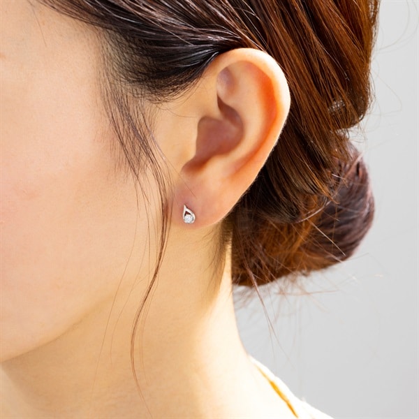 プラチナ ピアス | 111743155001 | 【公式】4℃ジュエリー オンライン