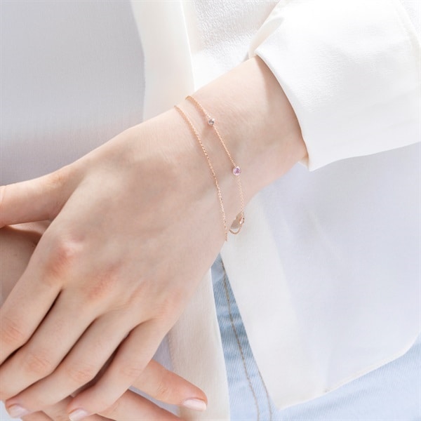 K10ピンクゴールド ブレスレット | 111826133102 | 【公式】4