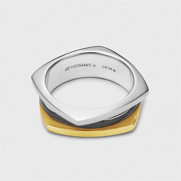 シルバー リング | 112434340904 | 【公式】4℃ HOMME+ オンラインショップ