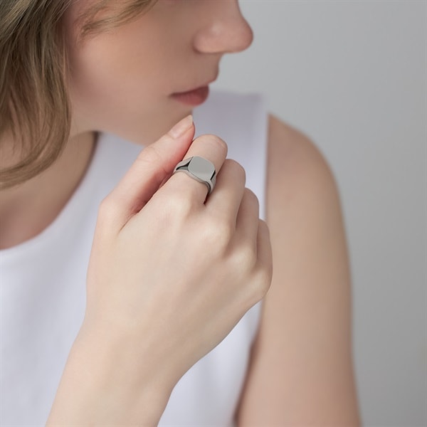 シルバー リング | 112444340901 | 【公式】4℃ HOMME+ オンラインショップ