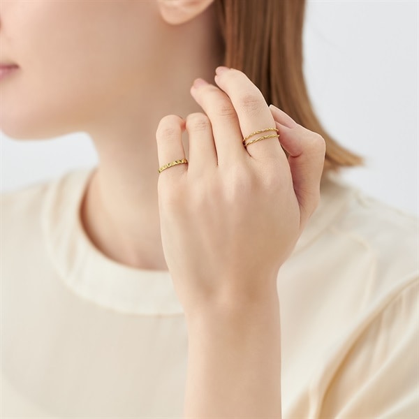 K10イエローゴールド リング | 112446742003 | 【公式】4℃ジュエリー