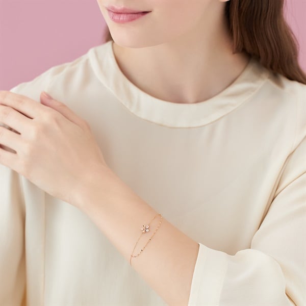 K10ピンクゴールド ブレスレット | 112516133101 | 【公式】4