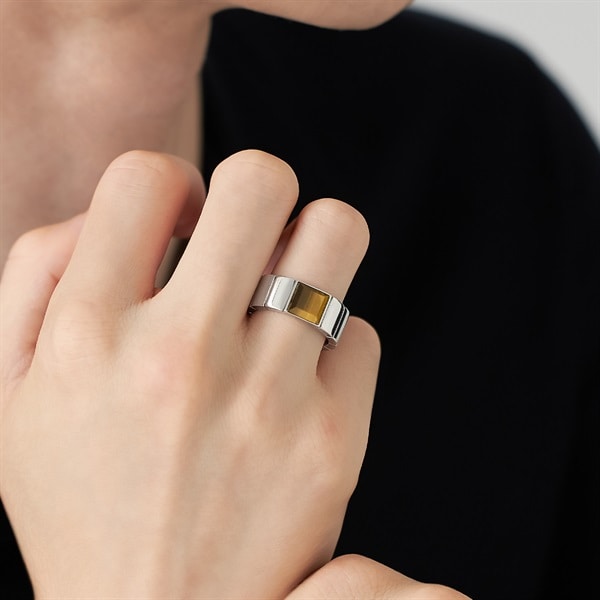 シルバー リング | 112534341901 | 【公式】4℃ HOMME+ オンラインショップ