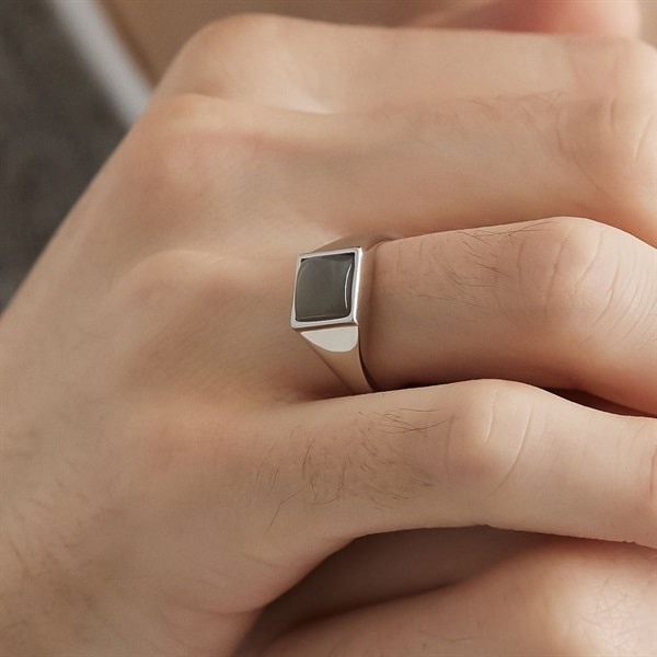 シルバー リング | 112314341901 | 【公式】4℃ HOMME+ オンラインショップ