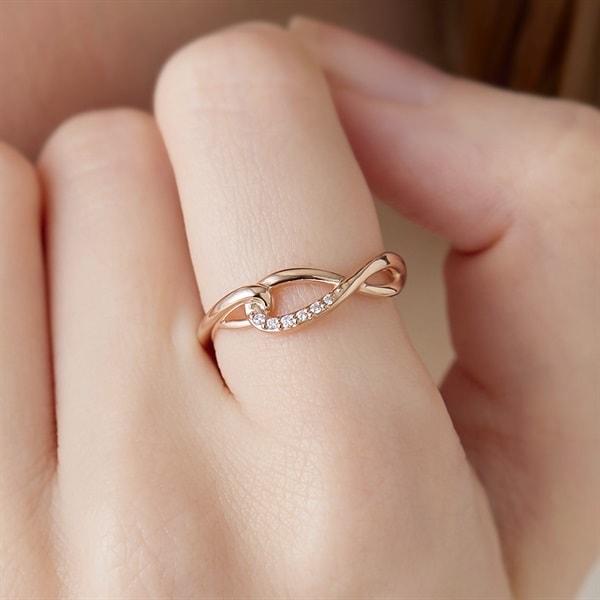 K10ピンクゴールド リング | 112326143104 | 【公式】4℃ジュエリー