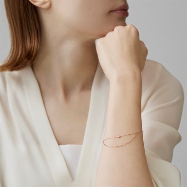 K18ピンクゴールド ブレスレット | 112341133101 | 【公式】4