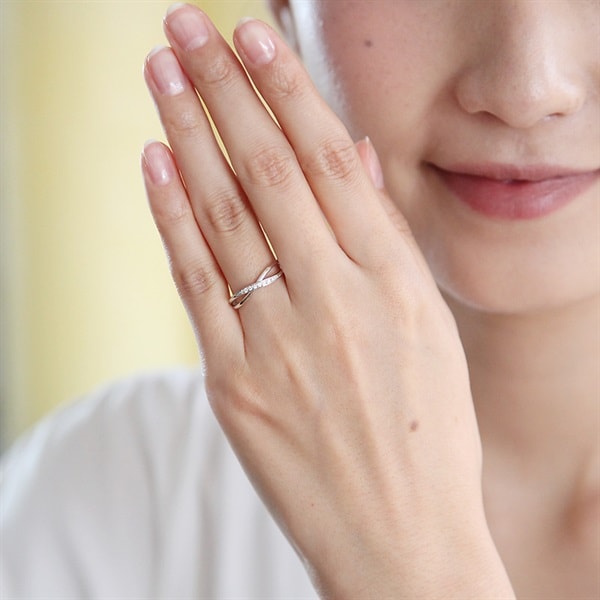 K10ホワイトゴールド リング | 151746143201 | 【公式】Canal4