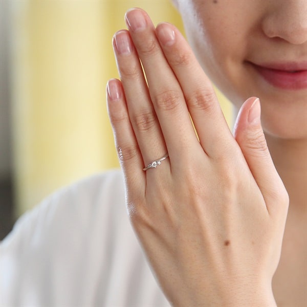 プラチナ リング | 151243145008 | 【公式】Canal4℃ (カナルヨンドシー)