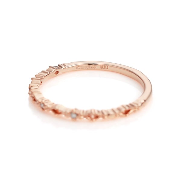 K10ピンクゴールド リング | 152316043104 | 【公式】Canal4℃ (カナル