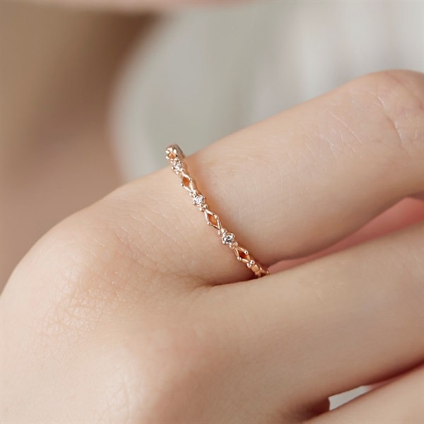 K10ピンクゴールド リング | 152316043104 | 【公式】Canal4℃ (カナル