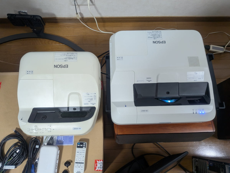 エプソン 超短焦点プロジェクター EB-696UTを買いました | tokui55.com