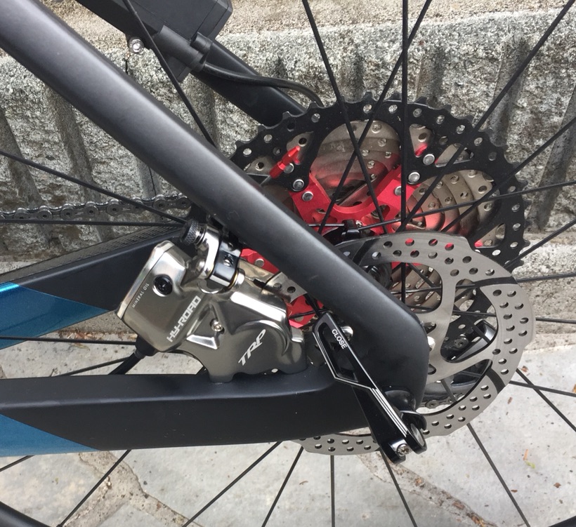 ディスクロード導入計画 ワイヤー式油圧ディスクブレーキ TRP HY/RD