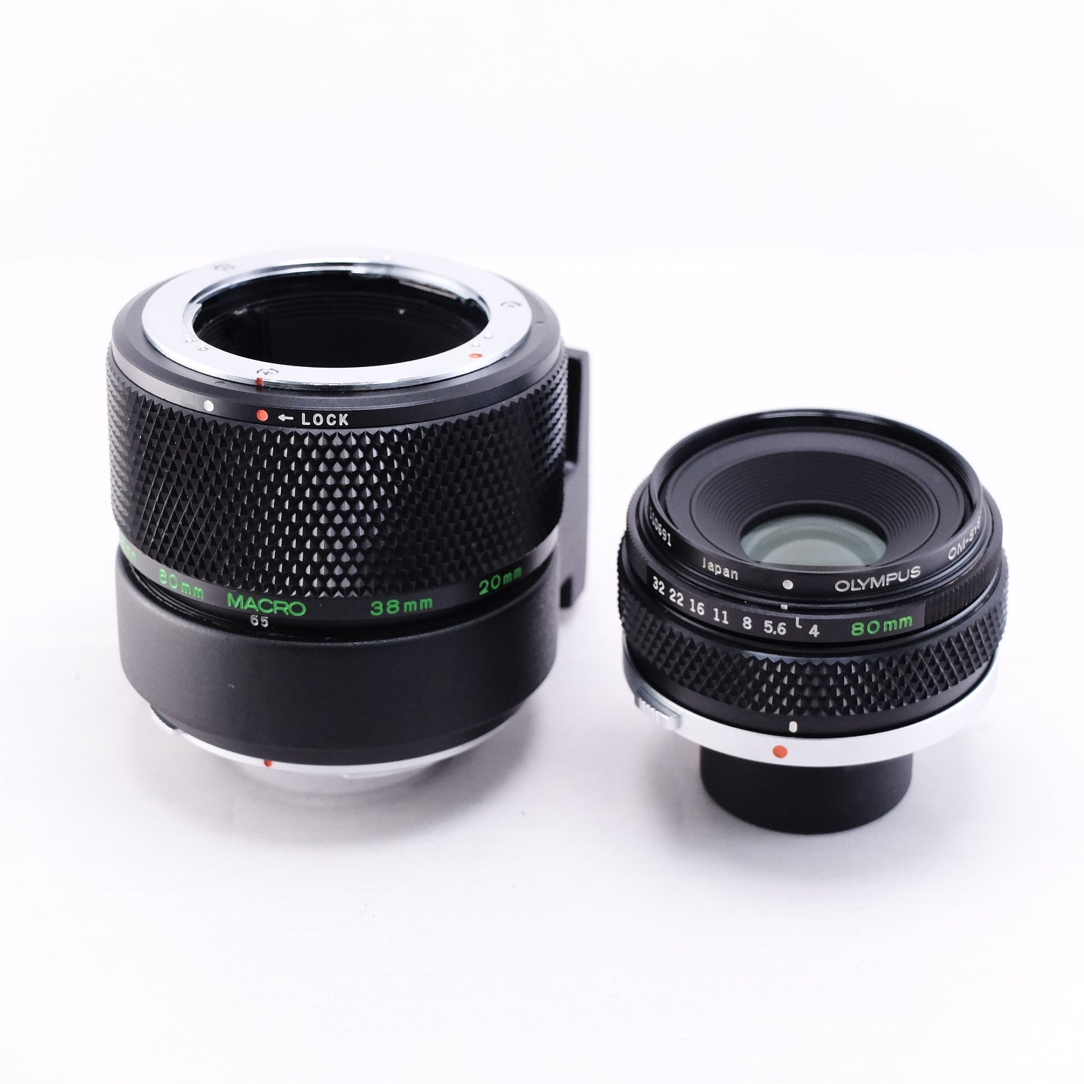 OLYMPUS OM ZUIKO AUTO-MACRO 80mm F4 + エクステンションチューブ