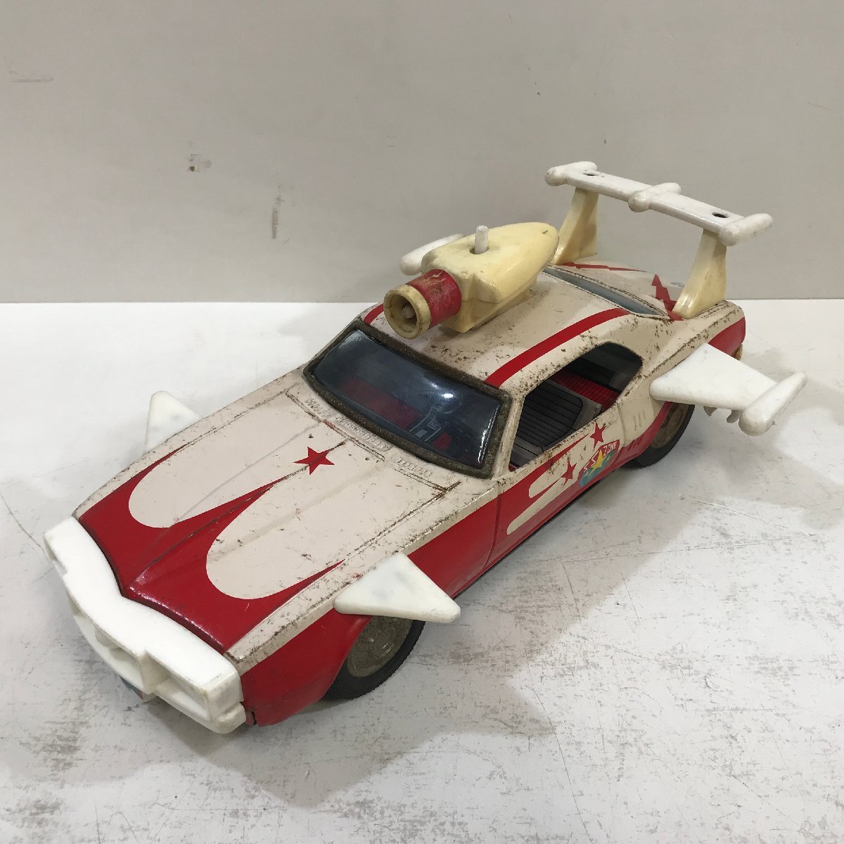 ポピー 流星人間ゾーン マイティーライナー ブリキ 車 当時物 昭和