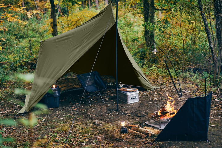 ダイヤフォートTCソロテント(軍幕パップテント) カーキ - 東京クラフト
