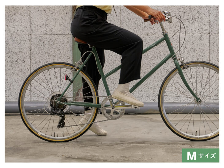 tokyobike bisou☆スタッガードフレーム☆7段変速☆カラー:モモ