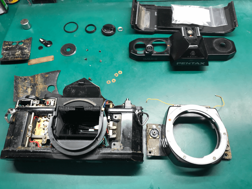 PENTAX MX フィルムカメラ修理 | 東京カメラリペア
