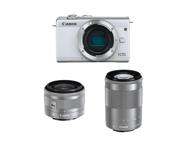 レンタル]Canon EOS M200ダブルレンズセット | レンタル終了機材を
