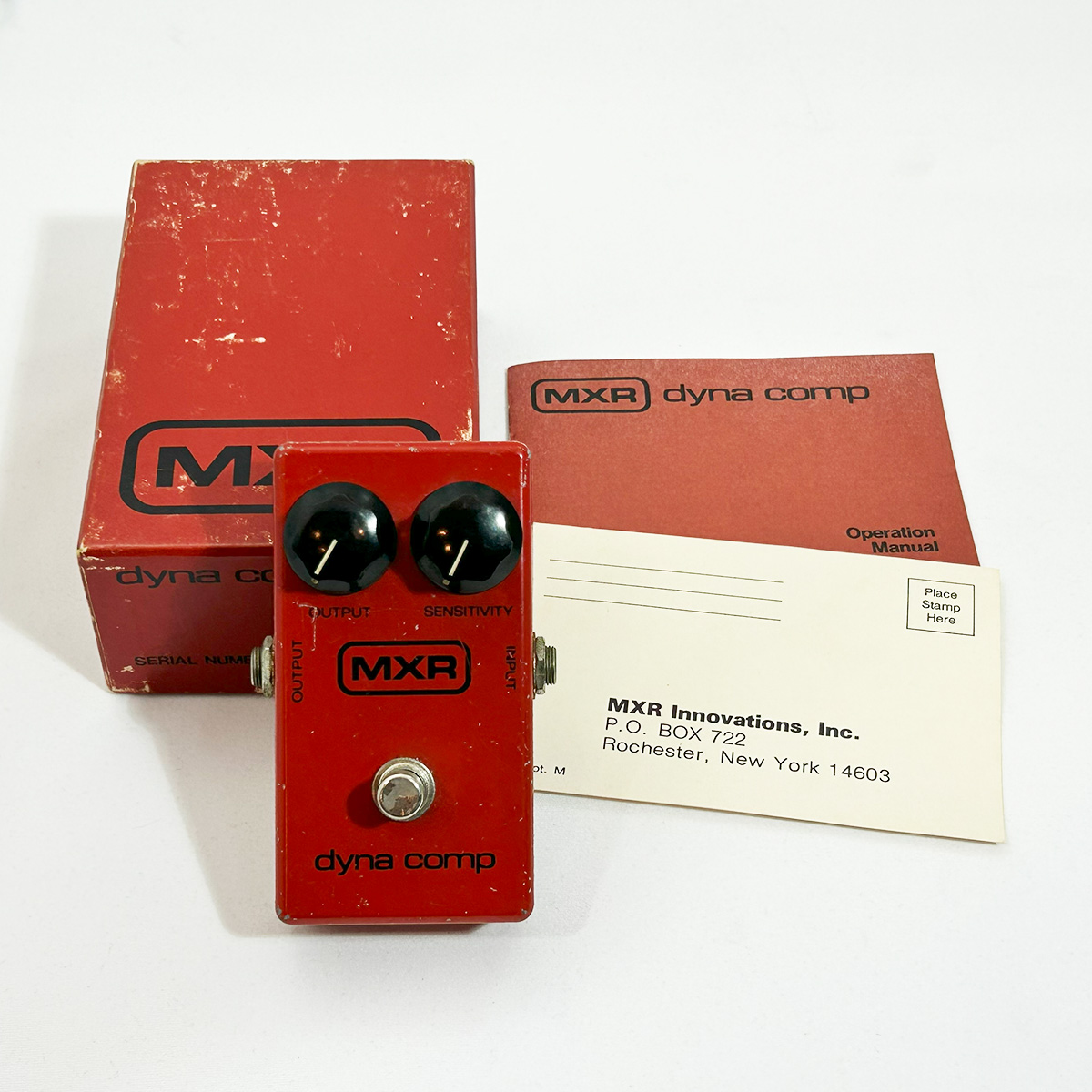 MXR Dyna Comp（管理番号：S007） - TOKYO EFFECTOR