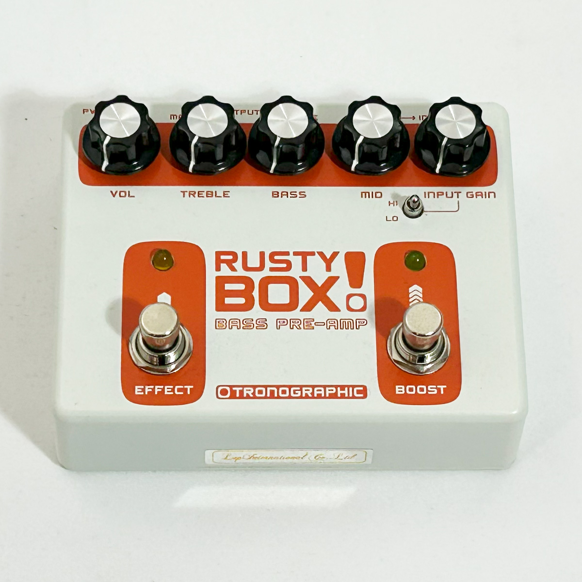 Tronographic Rusty Box （管理番号：S018） - TOKYO EFFECTOR