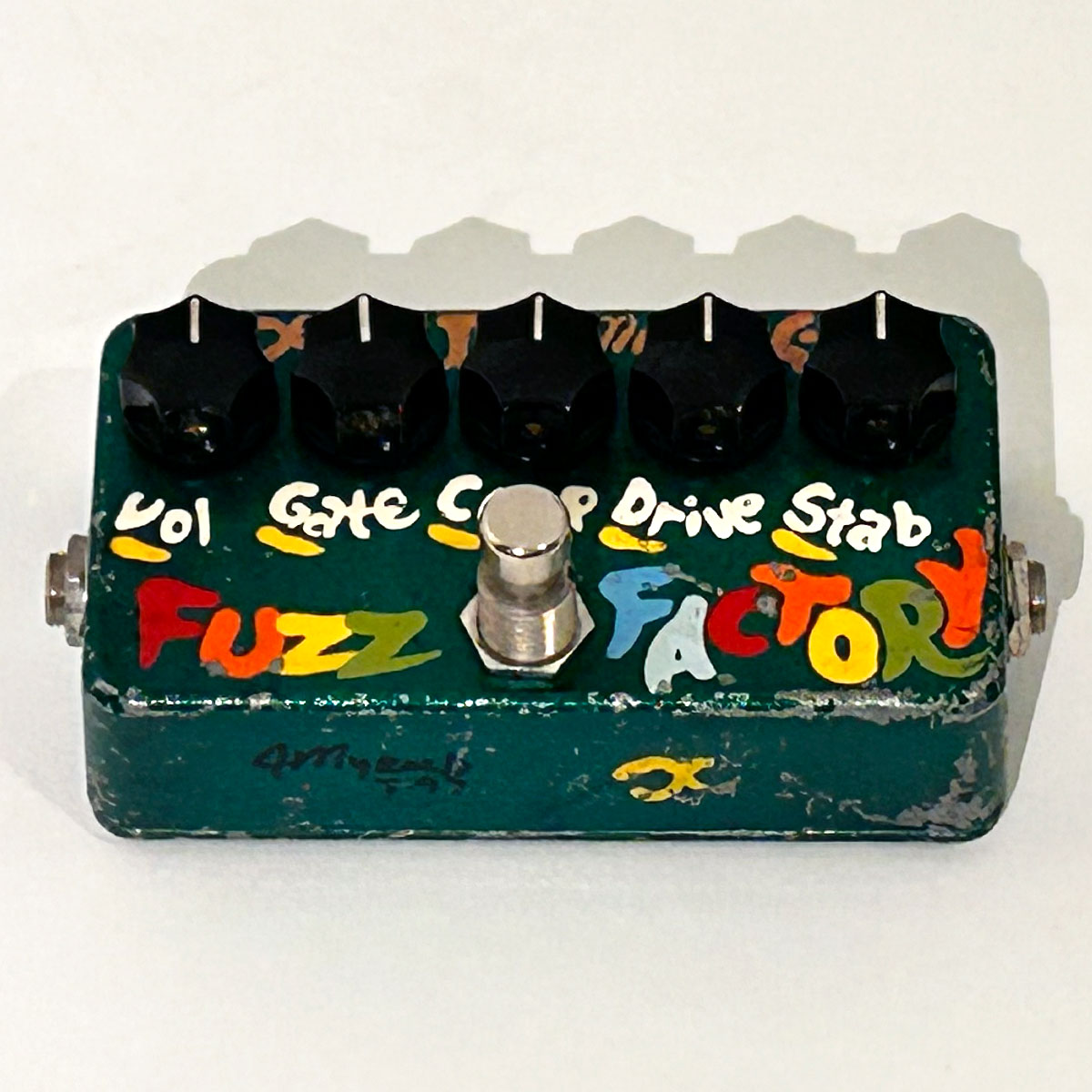 Z.Vex Fuzz Factory Hand-Painted Veroboard Circuit（管理番号：S083