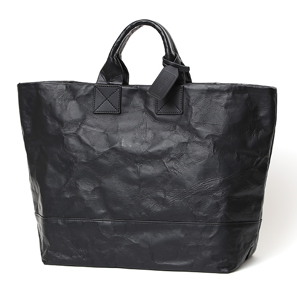 東京ヒマワリ / ボーデッサン(BEAU DESSIN) レザーアルミ トート ブラック