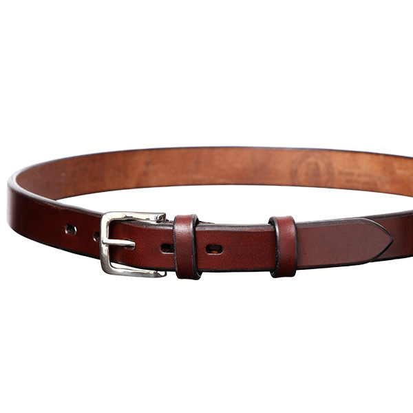 東京ヒマワリ / 池之端銀革店 UKサドルレザースペシャルベルト 銀製