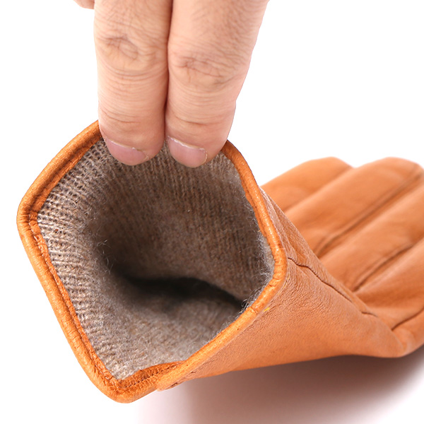 東京ヒマワリ / KURODA(クロダ) 鹿革 レディース 手袋 キャメル