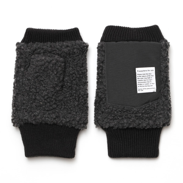 東京ヒマワリ / KURODA(クロダ) ボア フィンガーレス メンズ 手袋