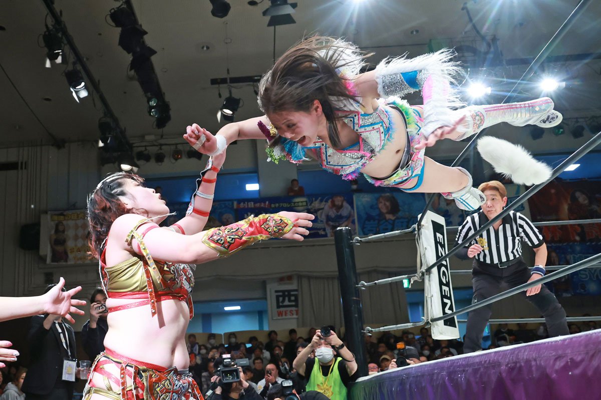 1ページ目】【マリーゴールド】GHC女子王者・岩谷麻優 林下詩美を