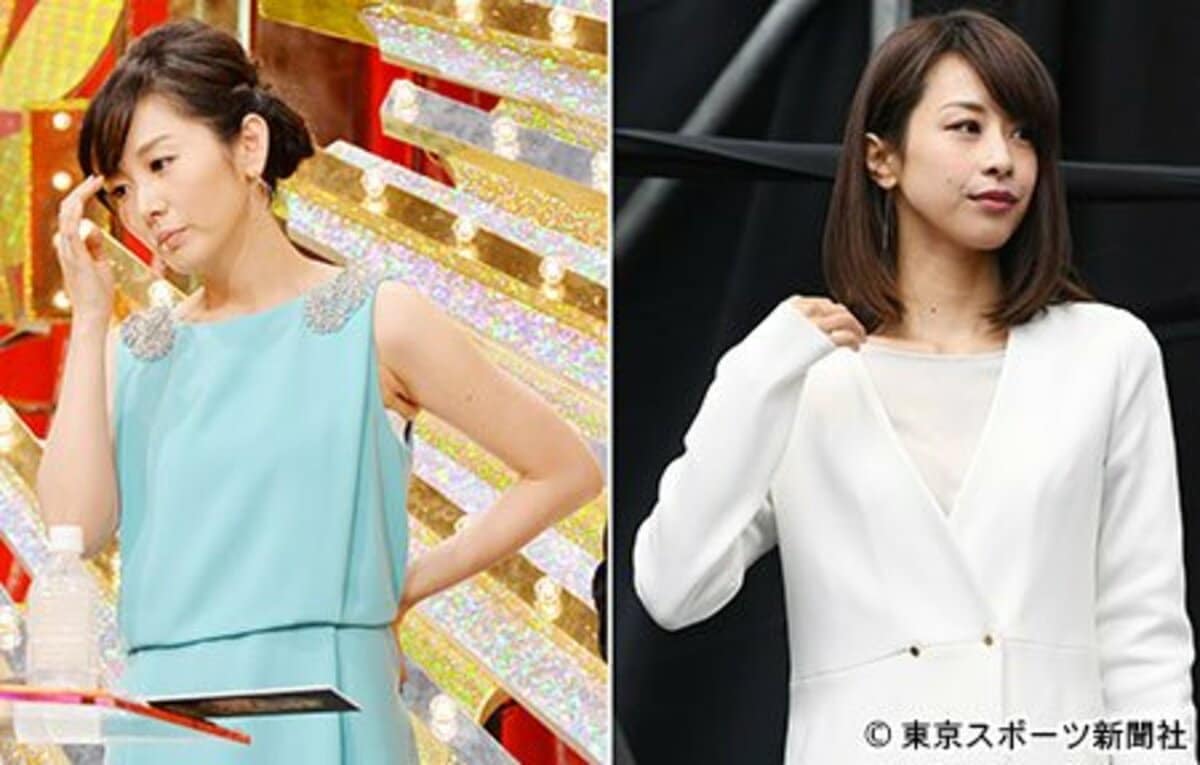高島彩VS加藤綾子 女優業で“ガチ対決” | 東スポWEB