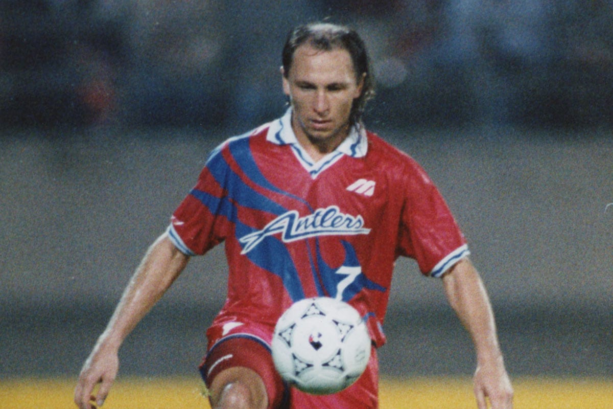 鹿島で人気だったアルシンド ジーコからお褒めの言葉「そんな髪形でも