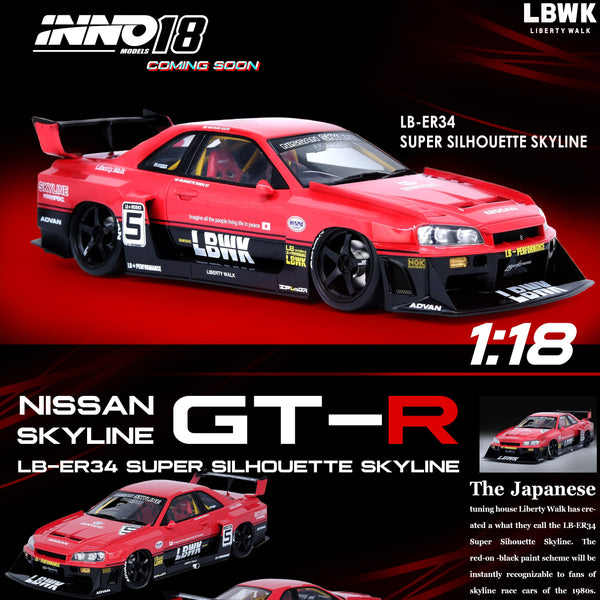 INNO18 1/18 RESIN NISSAN SKYLINE 