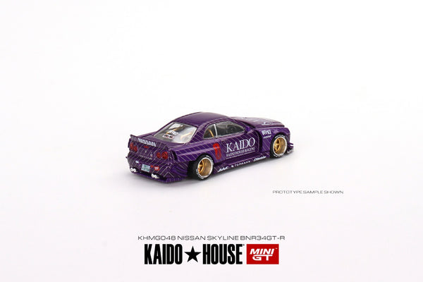 MINI GT x Kaido House 1/64 Nissan Skyline GT-R (R34) Kaido Works