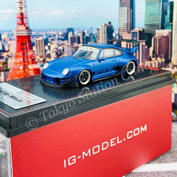Ignition Model 1/64 RWB 993 Matte Blue Metallic IG2150 – Tokyo Station