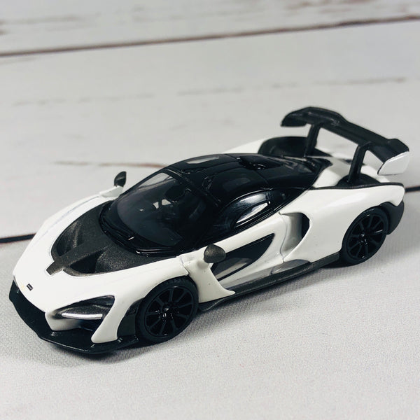 MINI GT McLaren Senna White RHD (Hong Kong Exclusive) MGT00019-R