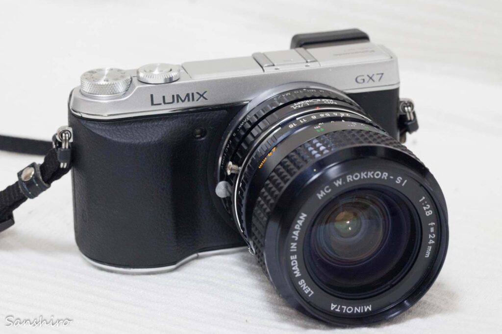 MINOLTA MC W.ROKKOR-SI 24mm F2.8 － ミノルタ MC W.ロッコール 24mm F2.8