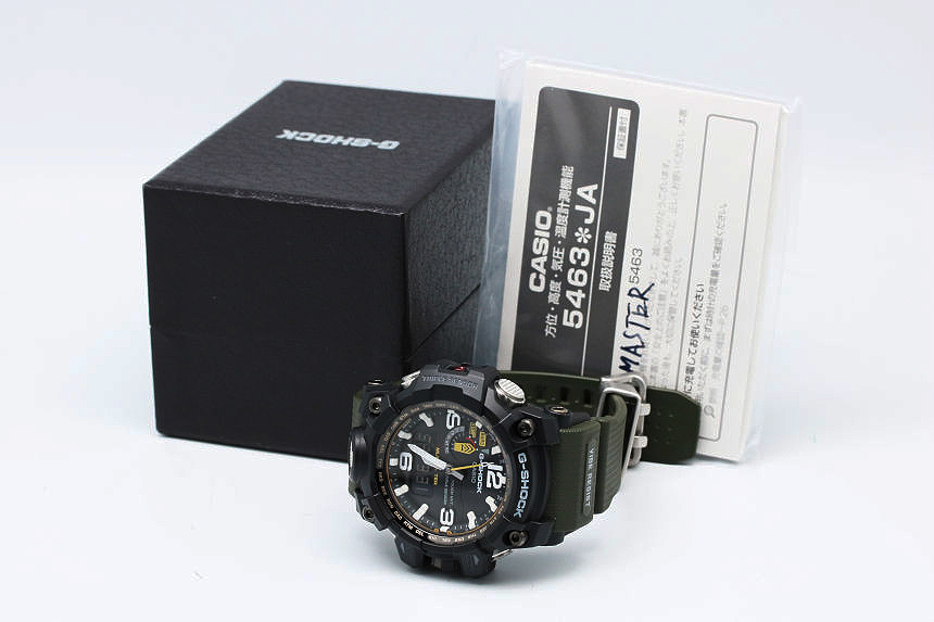 カシオ G-SHOCK マッドマスター GWG-1000-1A3JF
