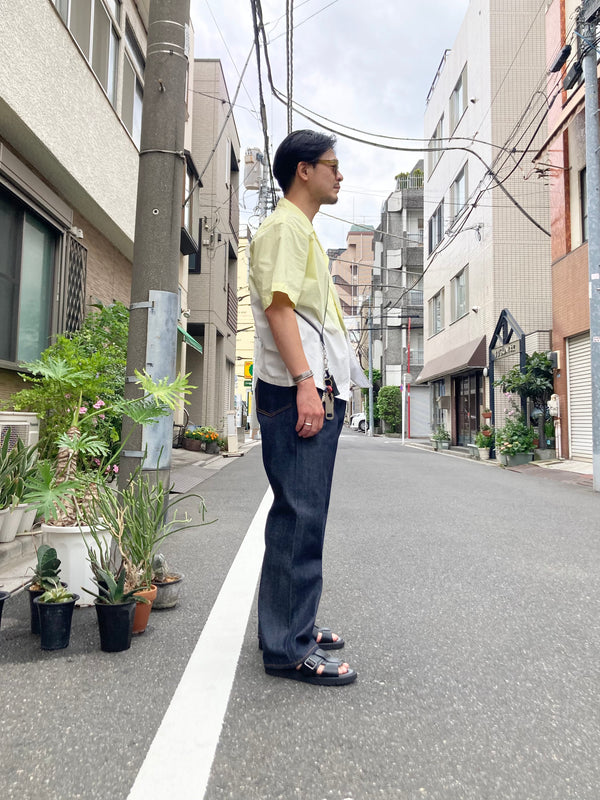 ES : S】CINCH BACK BAGGY JEANS 2nd / Indigo Rigid – TOKIS