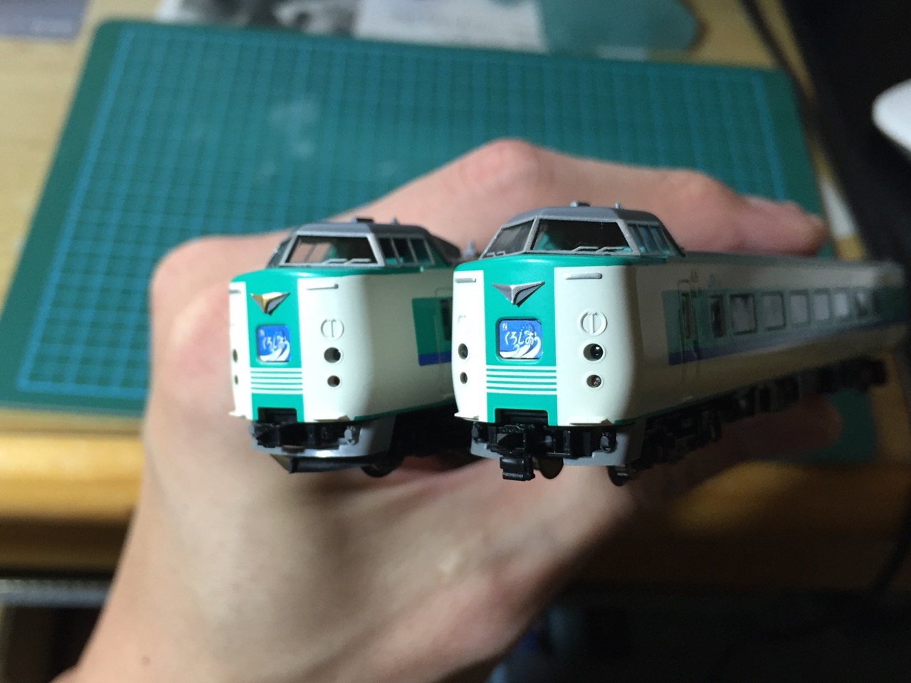 Tomixの381系 “くろしお” にひと手間かける | models いまさら™