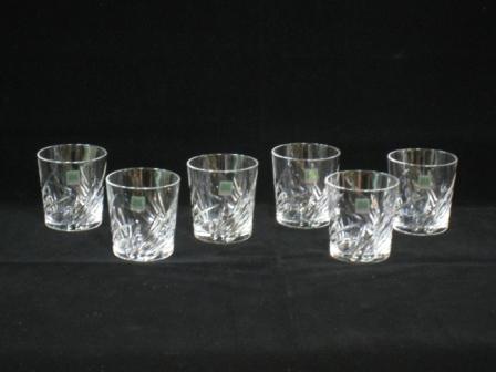 HOYAクリスタル 葦辺 冷酒グラス6客セット - 土岐陶器本店