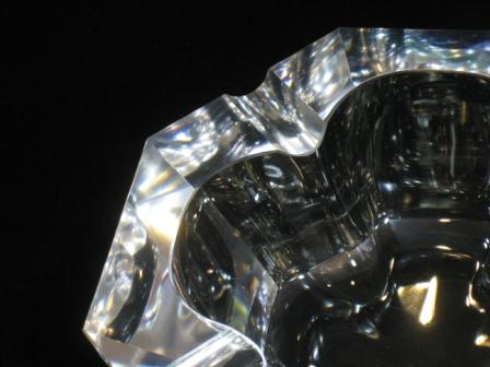 HOYAクリスタル 灰皿 - 土岐陶器本店