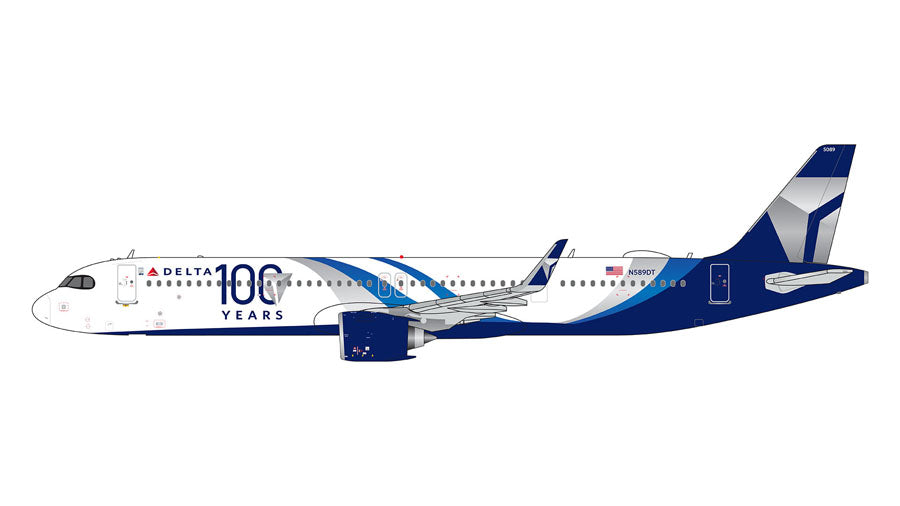 GeminiJets A321neo デルタ航空 100周年記念塗装 N589DT 1/400 [GJDAL2334]